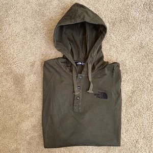 North Face Button Hoodie